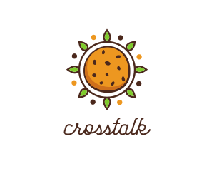 Healthy - Vegan Sun Cookie logo design