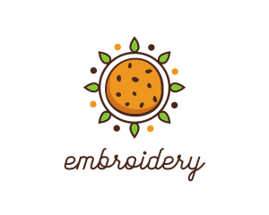 Vegan Sun Cookie logo design