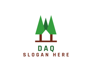 Realtor - Forest Cabin Home logo design