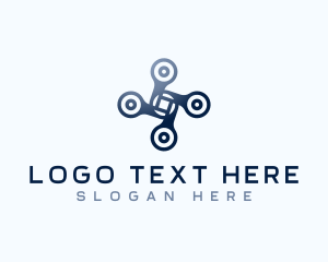 Gadget - Tech Camera Drone logo design