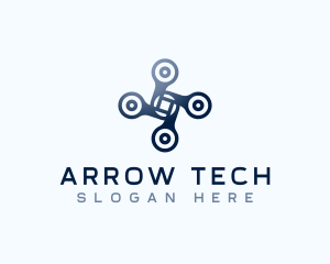 Tech Camera Drone logo design