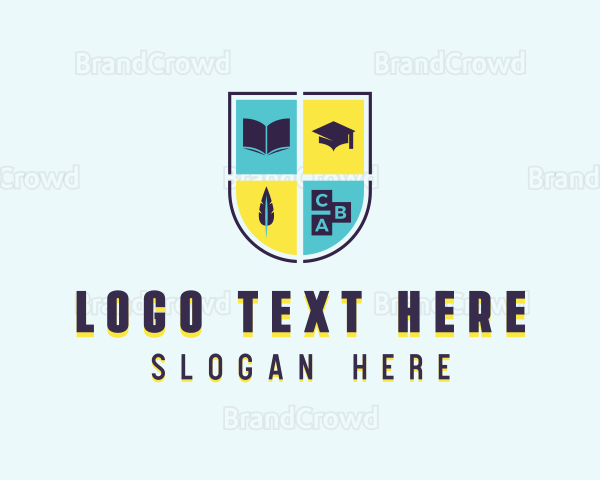 Kindergarten Book Learning Logo