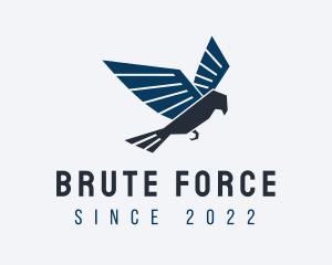 Air Force Hawk Bird logo design