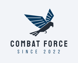 Air Force Hawk Bird logo design