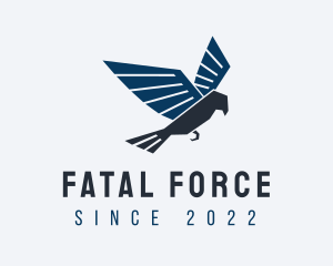 Air Force Hawk Bird logo design