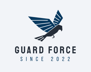 Air Force Hawk Bird logo design