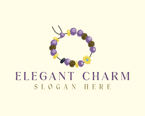 Handcrafted Bracelet Jewelry logo design