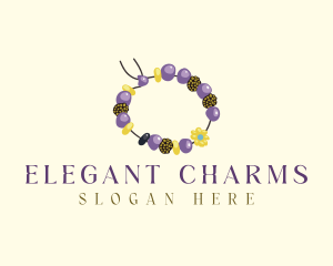 Handcrafted Bracelet Jewelry logo design