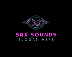 Sound Wave Frequency logo design