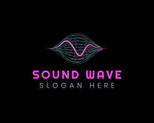 Sound Wave Frequency logo design