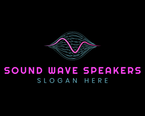 Sound Wave Frequency logo design