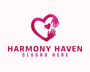 Cooperative - Hand Heart Foundation logo design