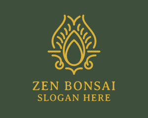 Botanical Zen Oil  logo design