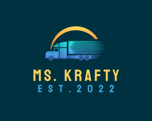 Shipping - Truckload Forwarding Company logo design
