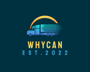 Truck - Truckload Forwarding Company logo design
