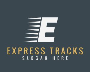 Express Courier Logistics logo design