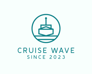 Cruiser - Antenna Remote Boat logo design