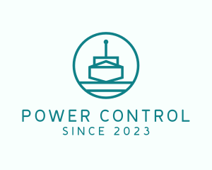 Control - Antenna Remote Boat logo design