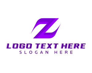 Gaming Tech Letter Z logo design