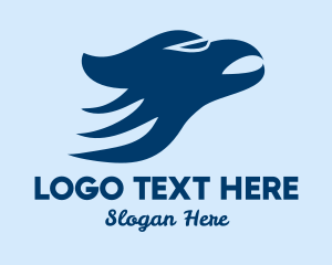 Beak - Blue Bird Beak logo design