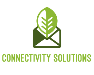 Communication - Eco Mail Message logo design