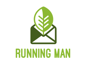 Eco Mail Message logo design