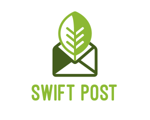 Post - Eco Mail Message logo design