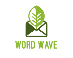 Message - Eco Mail Message logo design