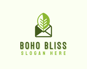 Eco Mail Message logo design