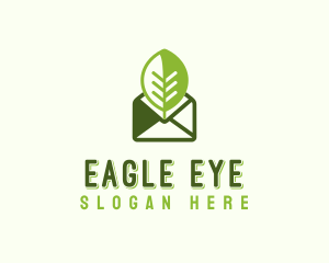 Eco Mail Message logo design