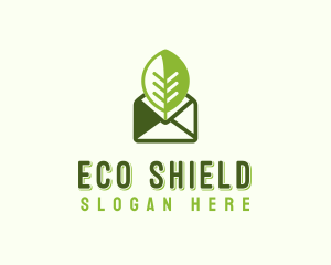 Eco Mail Message logo design