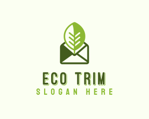 Eco Mail Message logo design