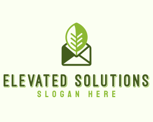 Eco Mail Message logo design