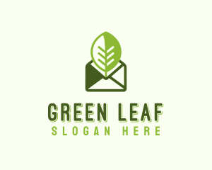 Eco Mail Message logo design