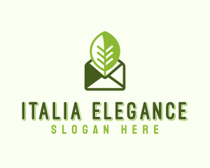 Eco Mail Message logo design