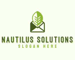 Eco Mail Message logo design