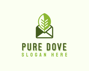 Eco Mail Message logo design