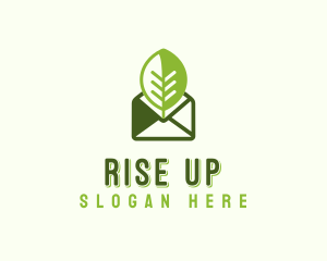 Eco Mail Message logo design