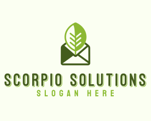 Eco Mail Message logo design