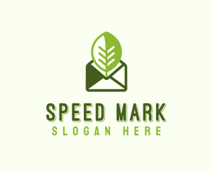 Eco Mail Message logo design