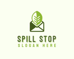 Eco Mail Message logo design