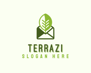 Eco Mail Message logo design