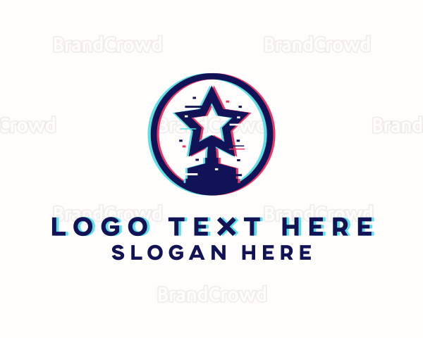 Pixel Star Tropy Logo