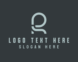Investment - Investment Company Letter R logo design