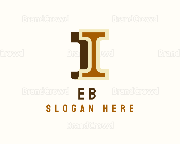 Legal Pillar Letter I Logo