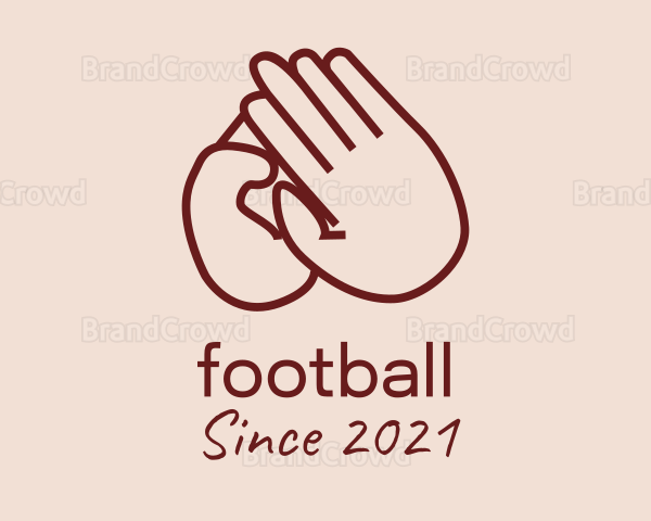 Humanitarian Charity Hand Logo