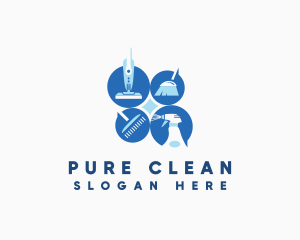 House Cleaning Appliances logo design