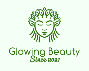 Eco Friendly - Green Organic Cosmetic logo design