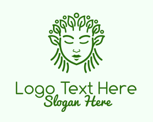 Green Organic Cosmetic  Logo