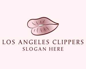 Lips Beauty Makeup Logo